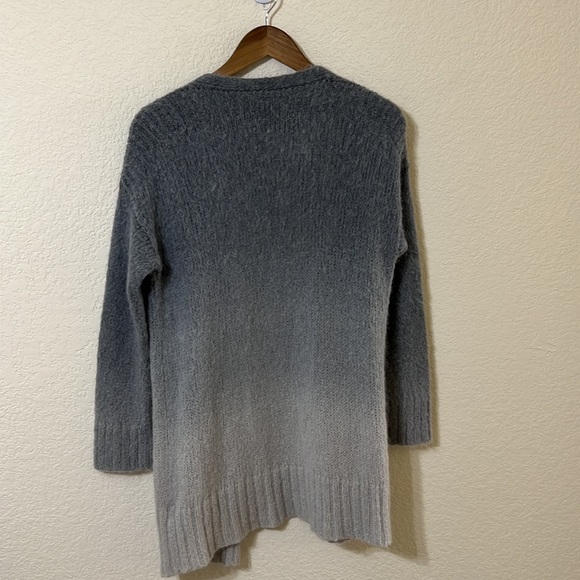 Anthropologie | Jenee Ombré Alpaca Blend Open Front Cardigan XS - Picture 6 of 6